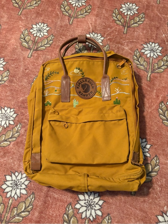 Fjallraven Handbags - Kånken No 2 Acorn Sedona Embroidered Backpack